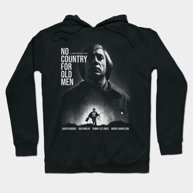 No Country For Old Men, Anton Chigurh, Cormac McCarthy Hoodie by StayTruePonyboy